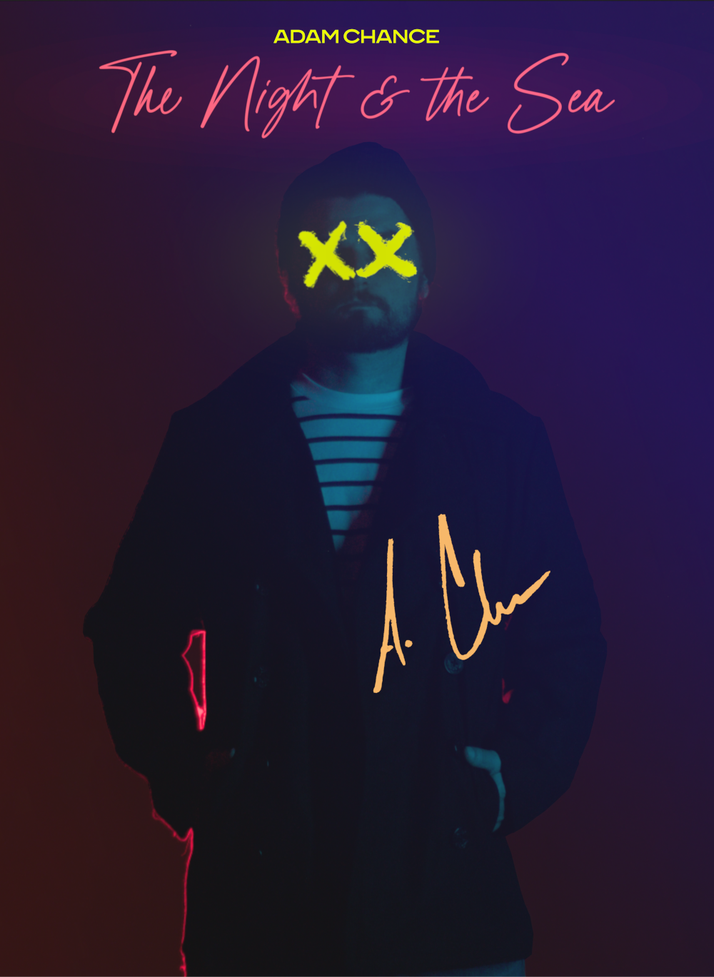 Limited Edition signed "The Night & the Sea" 11 x 17 poster
